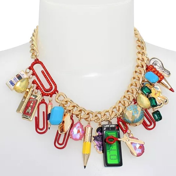 Betsey Johnson
Faux Stone Back To School Statement Necklace - Picture 3 of 9